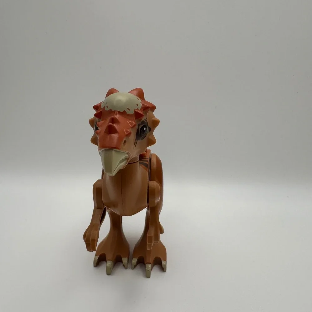 LEGO Stygimoloch Dinosaur Figure Orange Brown Jurassic World 75927